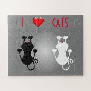 I Love Cats Jigsaw Puzzle
