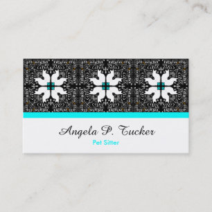 I Love Cats Kaleidoscope Business Card