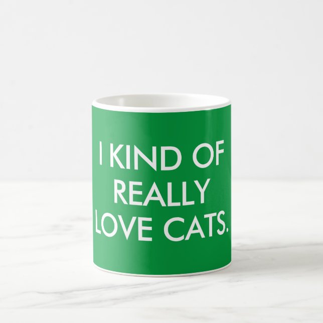 I Love Cats Mug (Center)