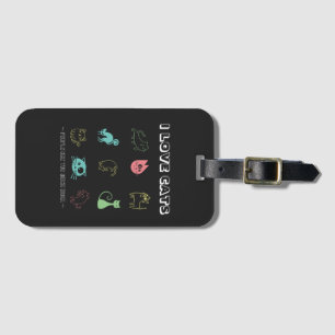 I Love Cats - People Are Too Much Work (V5) Luggage Tag