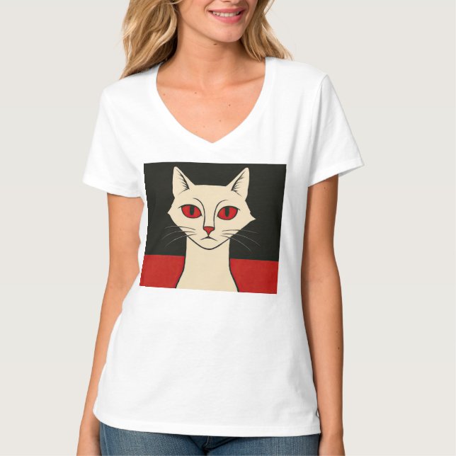 I LOVE CATS! T-Shirt (Front)