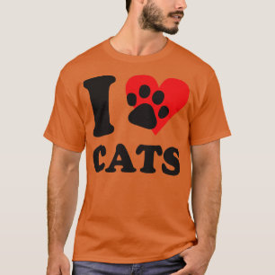 I Love Cats T-Shirt