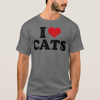 I Love Cats T-Shirt