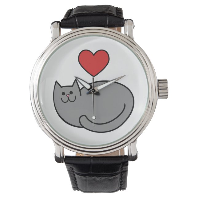 I love cats watch (Front)