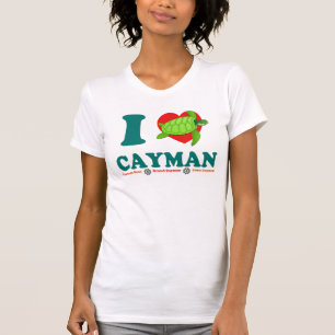 I Love Cayman Unique Women's American Apparel T-Shirt