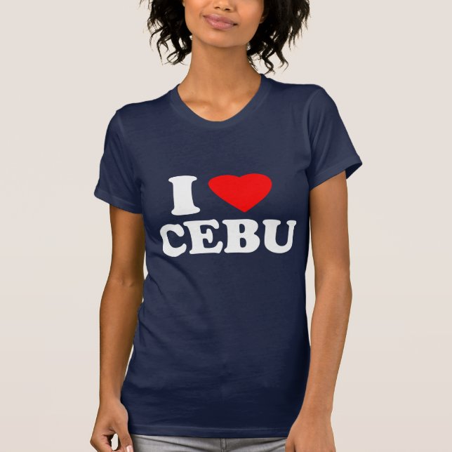 I Love Cebu T-Shirt (Front)