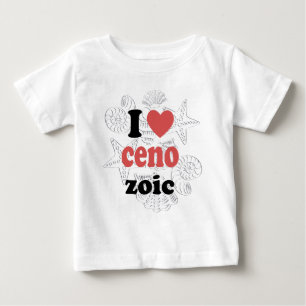 I love Cenozoic funny quote for scientists Baby T-Shirt