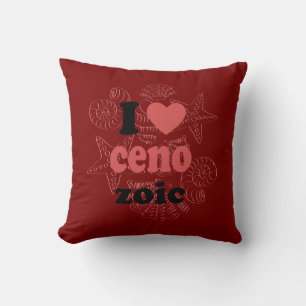 I love Cenozoic funny quote for scientists Cushion