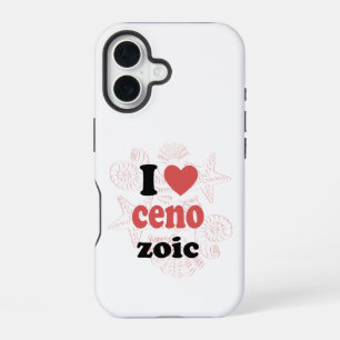 I love Cenozoic funny quote for scientists iPhone 16 Case