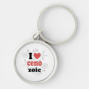 I love Cenozoic funny quote for scientists Key Ring