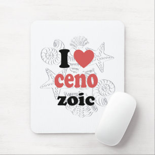 I love Cenozoic funny quote for scientists Mouse Pad