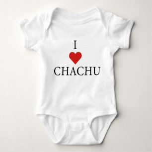 I LOVE CHACHU Baby Bodysuit