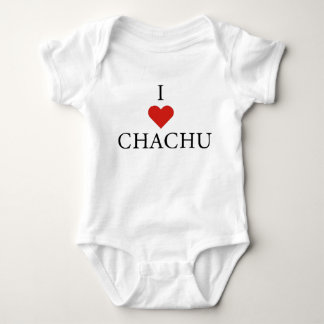 I LOVE CHACHU Baby Bodysuit