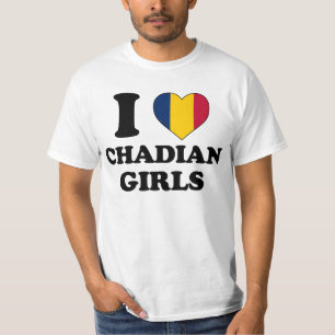 I love Chadian Girls T-Shirt