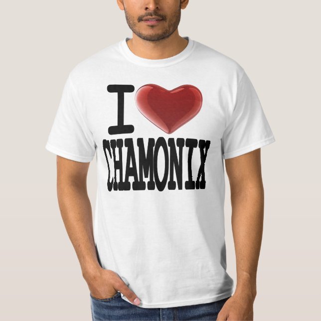 I Love CHAMONIX T-Shirt (Front)