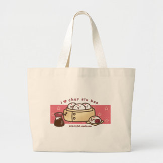 i love char siu bao Jumbo Tote