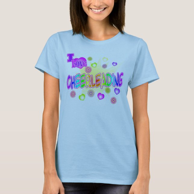 I love Cheerleading T-Shirt (Front)