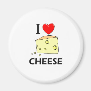 I Love Cheese Magnet