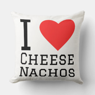 I love cheese nachos cushion