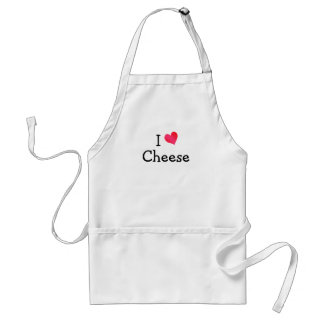 I Love Cheese Standard Apron