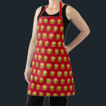 I Love Cheeseburgers Apron<br><div class="desc">* National Cheeseburger Day is observed on September 18th. * Legend has it that at teenager, Lionel Sternberger, while working at his father's diner, accidently dropped a slice of cheese on a sizzling burger, created the cheeseburger. * Fun apron for barbecuing, grilling burgers or camping/RVing. * Aprons have three sizes...</div>