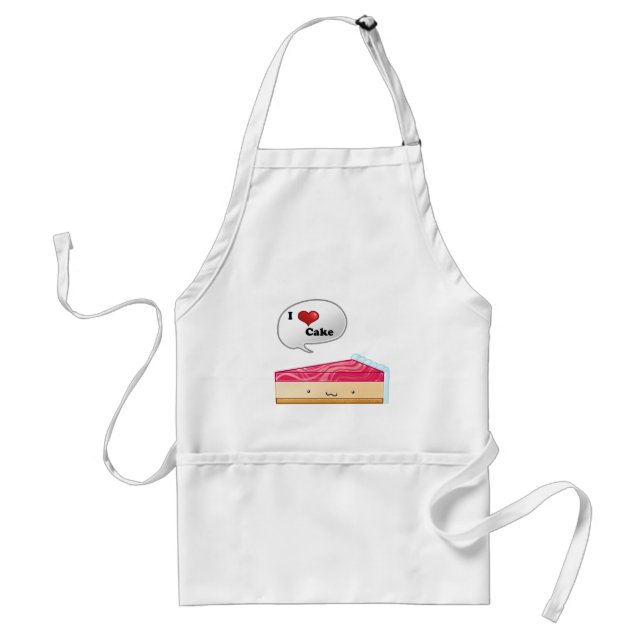 I love Cheesecake Standard Apron (Front)