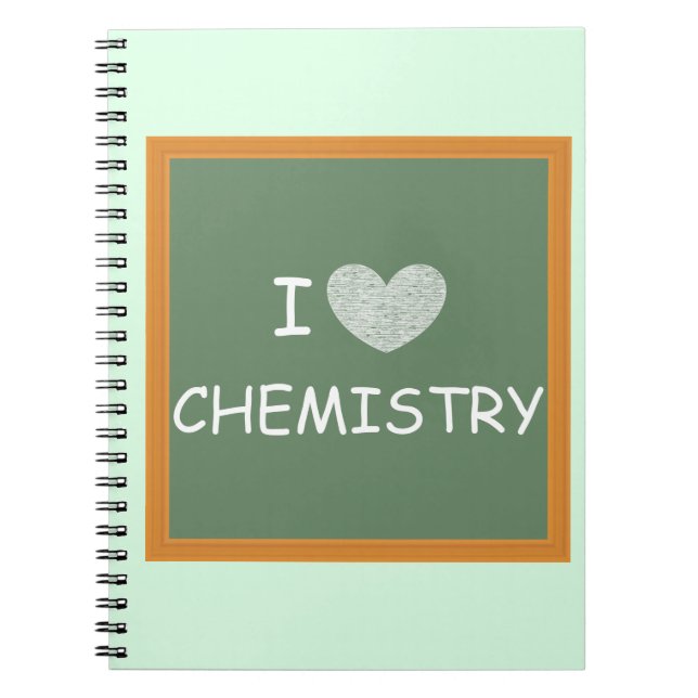 I Love Chemistry Notebook (Front)