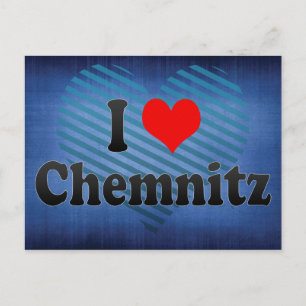 I Love Chemnitz, Germany Postcard