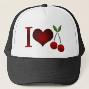 I Love Cherries Trucker Hat