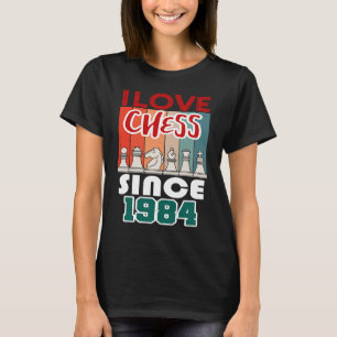 I love chess since 1984 T-Shirt