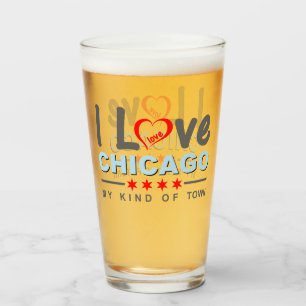 I Love Chicago, My Kind of Town, Illinois Glass