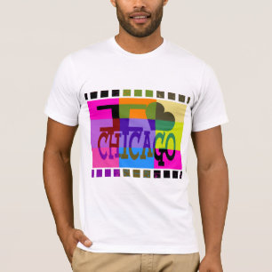 I love Chicago - Pop art T-Shirt