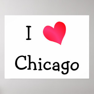 I Love Chicago Poster