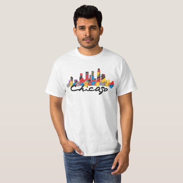 I Love Chicago T-Shirt (Front Full)