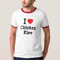 I love Chicken Kiev heart T-Shirt