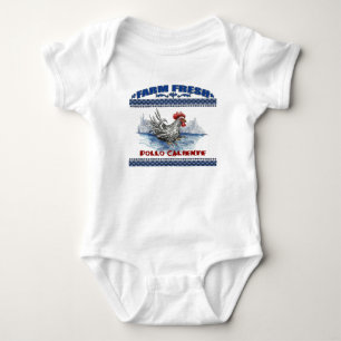 I love Chickens Baby Bodysuit
