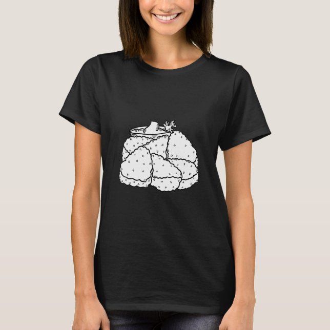 I Love Chickens Especially When Fried Fried Chicke T-Shirt (Front)