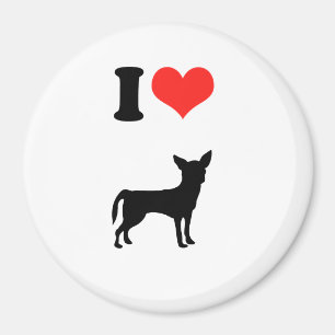 I Love Chihuahua Magnet
