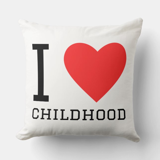 I love childhood cushion (Front)