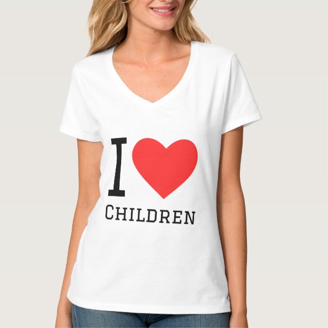 I love children T-Shirt (Front)