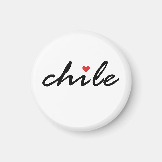 I love Chile Magnet (Front)