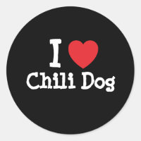 I love Chilli Dog heart T-Shirt