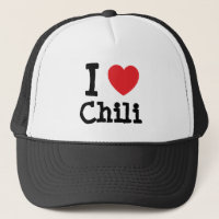 I love Chilli heart T-Shirt