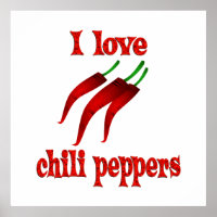 I Love Chilli Peppers