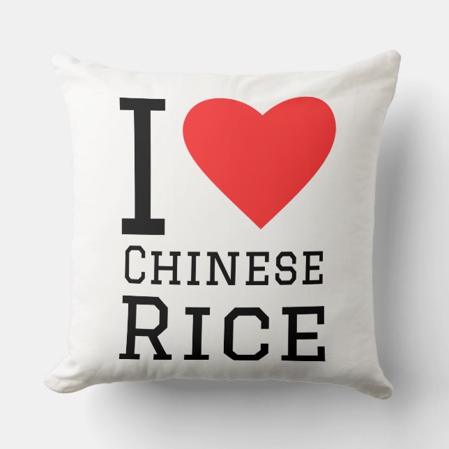 I love Chinese rice Cushion (Front)