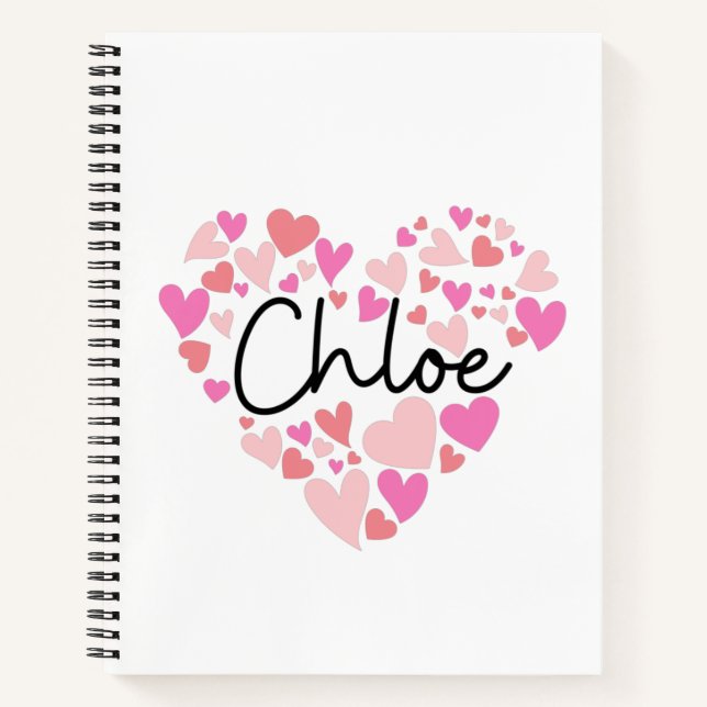 I love Chloe Notebook (Front)