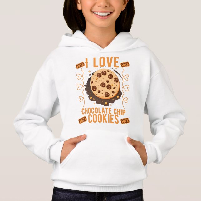 I love chocolate chip cookies (Front)