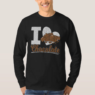 I Love Chocolate Chocolate Sweet Tooth T-Shirt