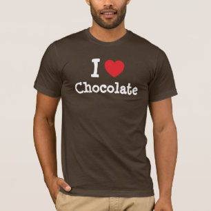 I love Chocolate heart T-Shirt