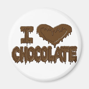 I love chocolate magnet
